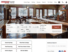 Tablet Screenshot of bemidjihomesearch.com
